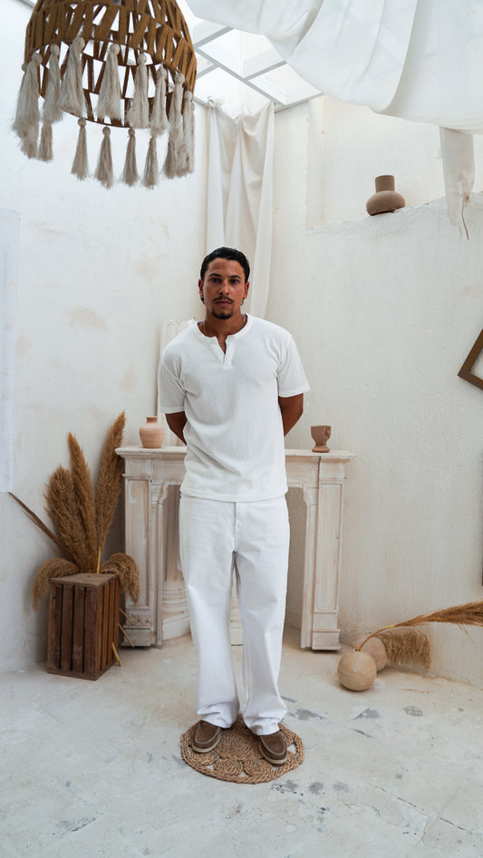 Shoreline Tee - White